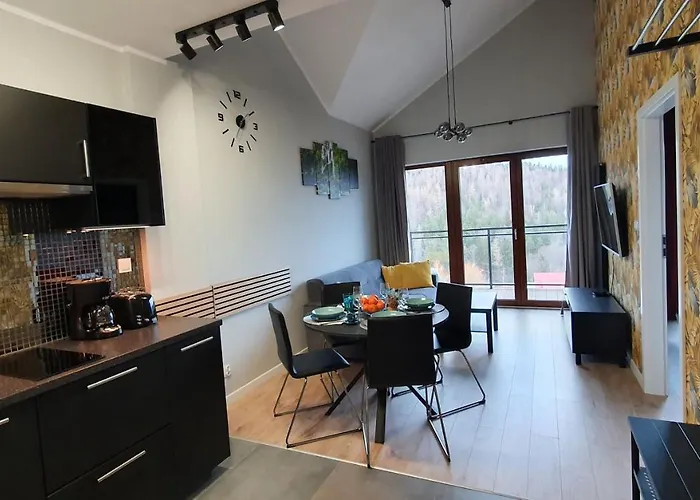 דירה Karpatia Karbonado Z Balkonem I Widokiem Na Gory