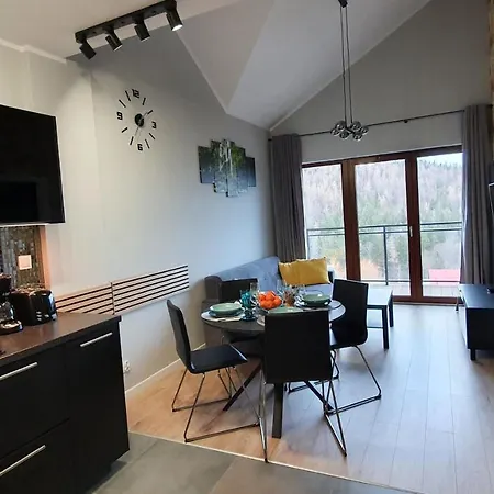Apartament Karpatia Karbonado Z Balkonem I Widokiem Na Góry