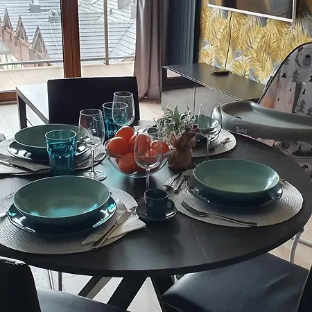 Apartament Karpatia Karbonado Z Balkonem I Widokiem Na Góry Karpacz