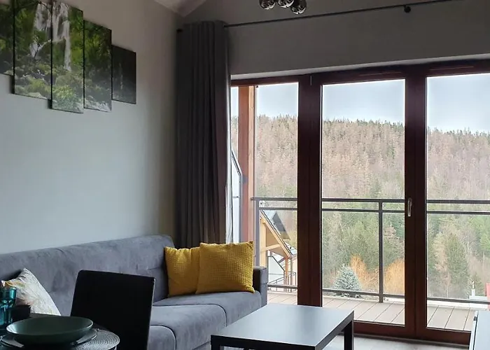 Karpatia Karbonado Z Balkonem I Widokiem Na Gory *